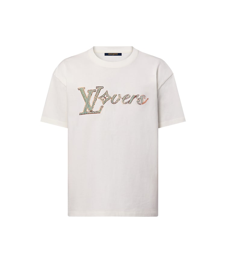 Embroidered Short-Sleeved T-Shirt - Ready to Wear | LOUIS VUITTON