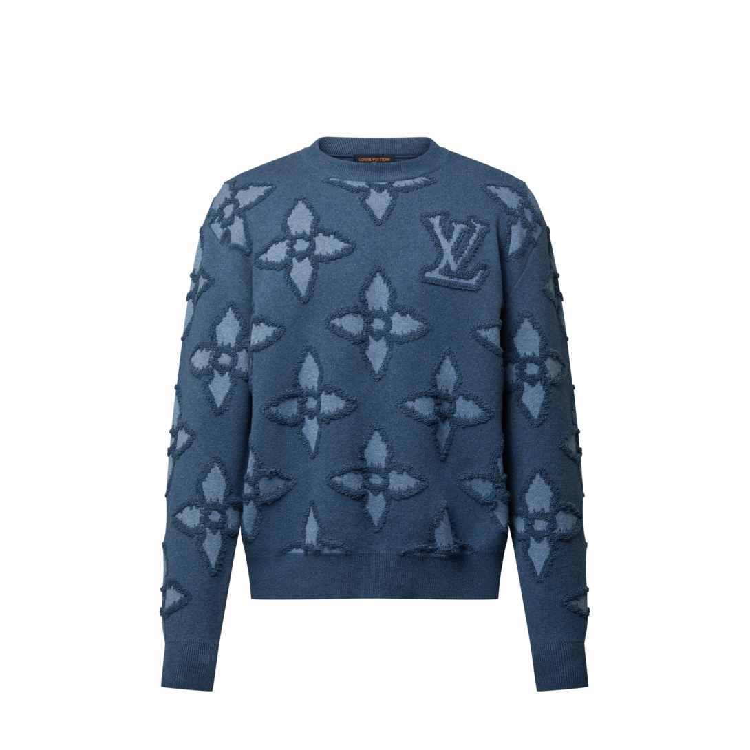Textured Cotton Crewneck - Ready to Wear | LOUIS VUITTON