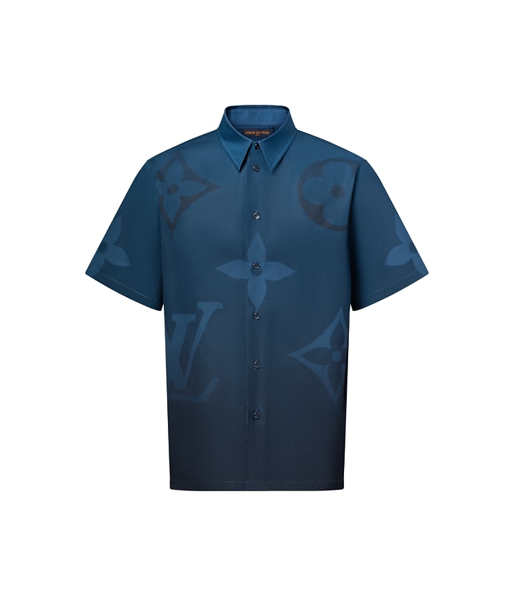 Monogram Printed Short-Sleeved Shirt - Ready-to-Wear | LOUIS 
