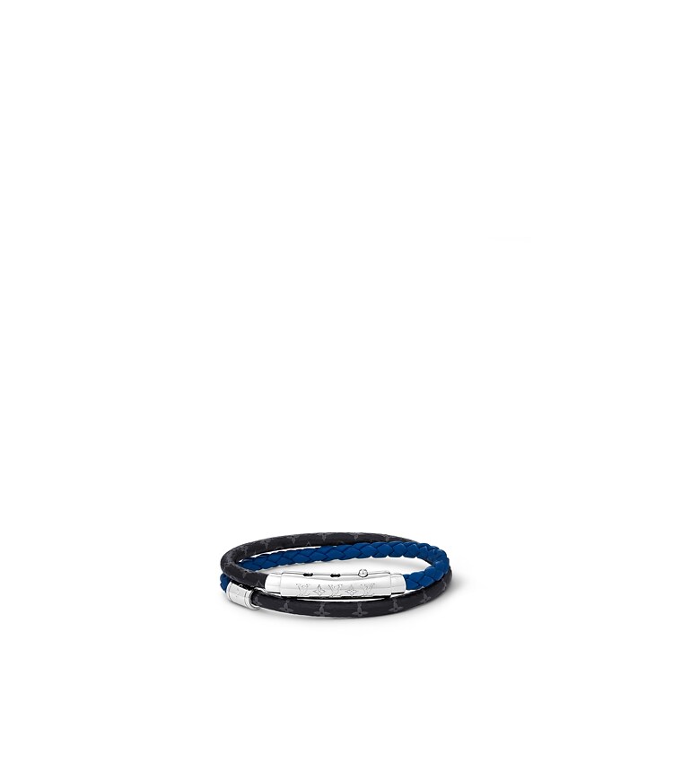 Monogram Double Spin Bracelet Monogram Eclipse Canvas - Fashion  