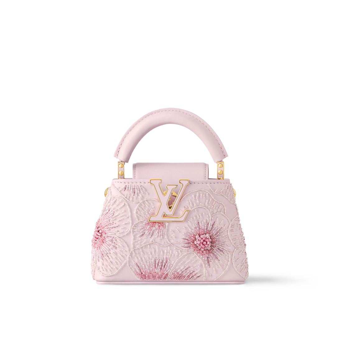 louis vuitton pink capucines limited edition