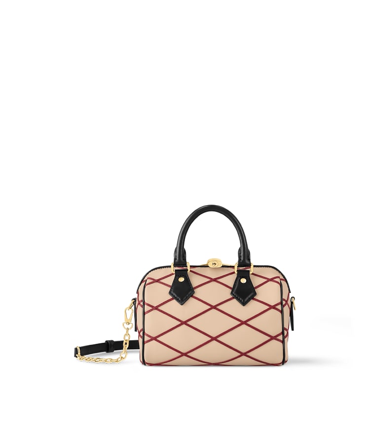 Speedy Bandoulière 20 Malletage Leather - Handbags | LOUIS VUITTON 