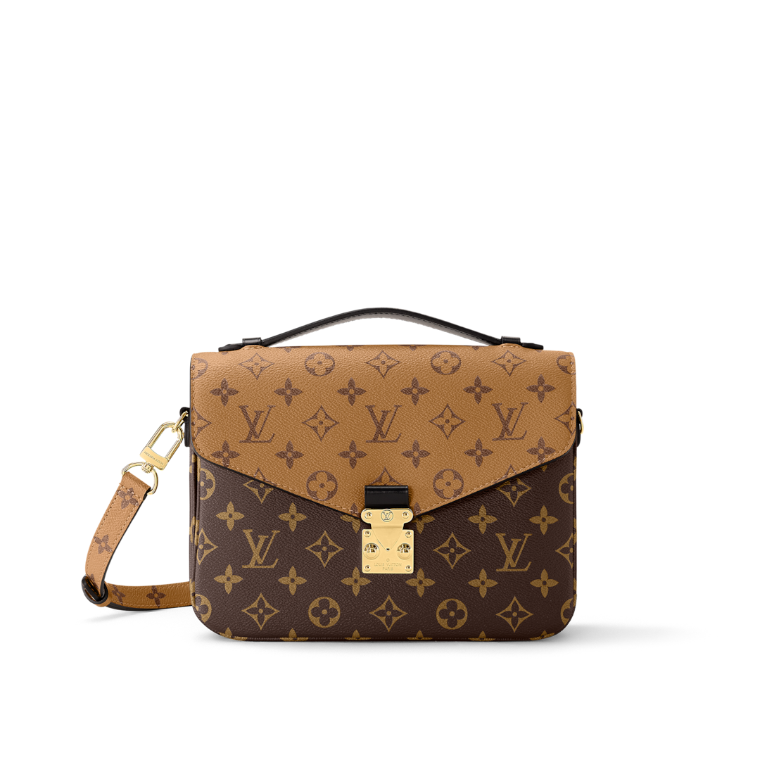 reverse monogram pochette