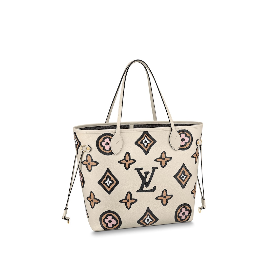 lv white tote