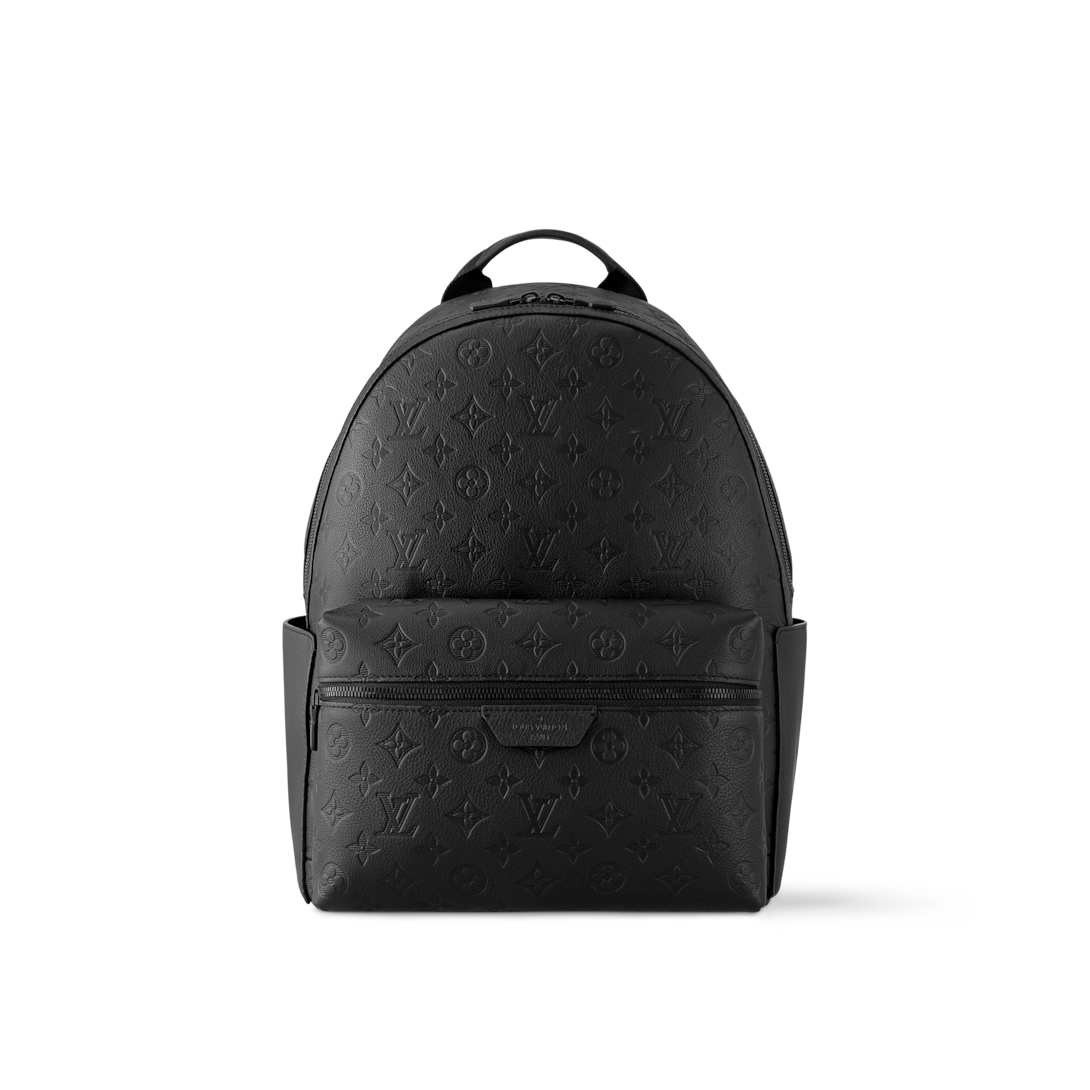 louis vuitton backpack black and white