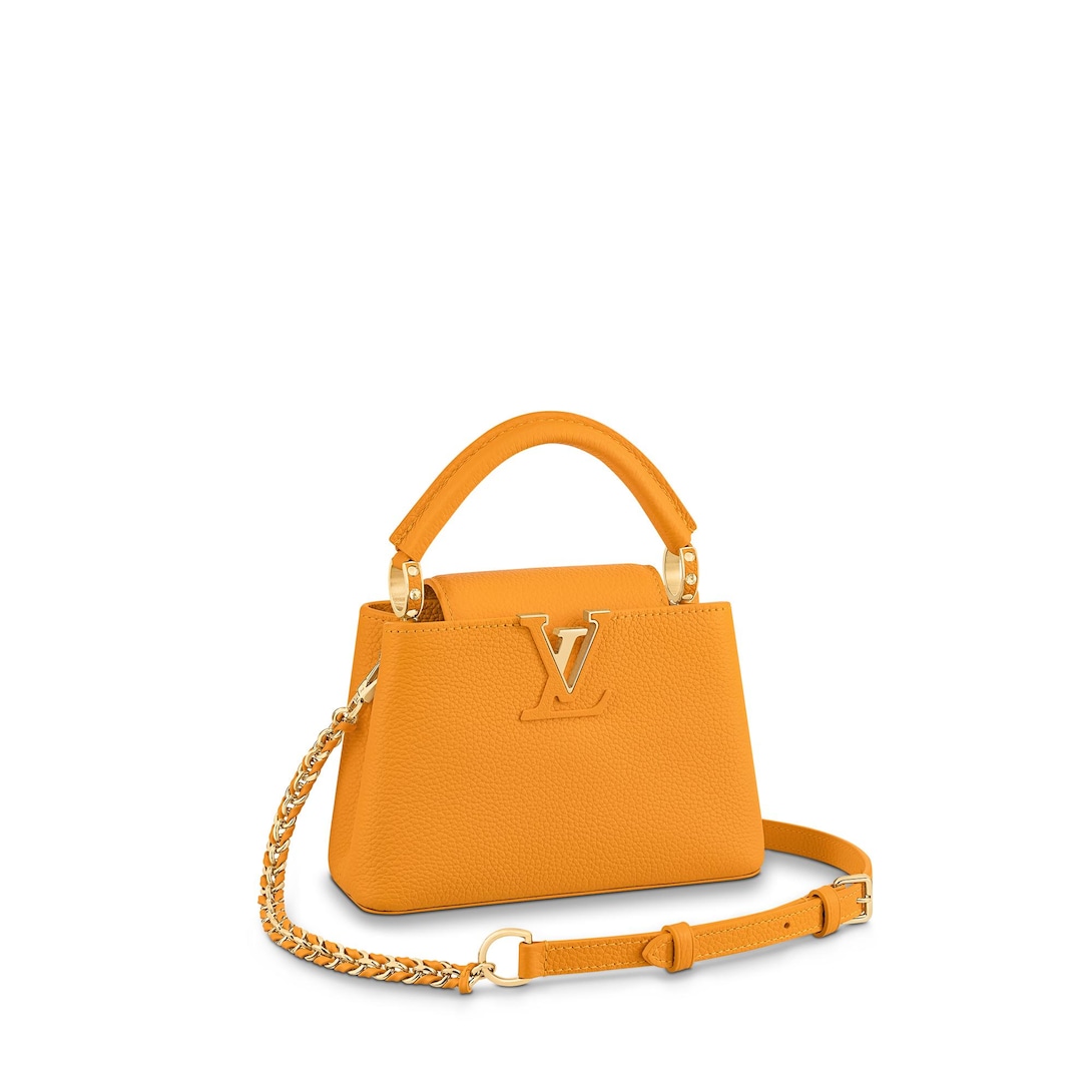 louis vuitton orange handbag