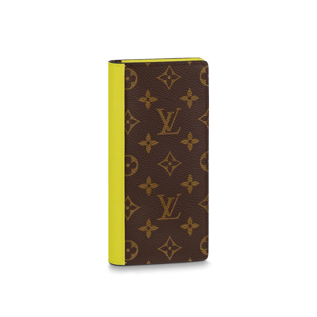 louis vuitton monogram checkbook wallet