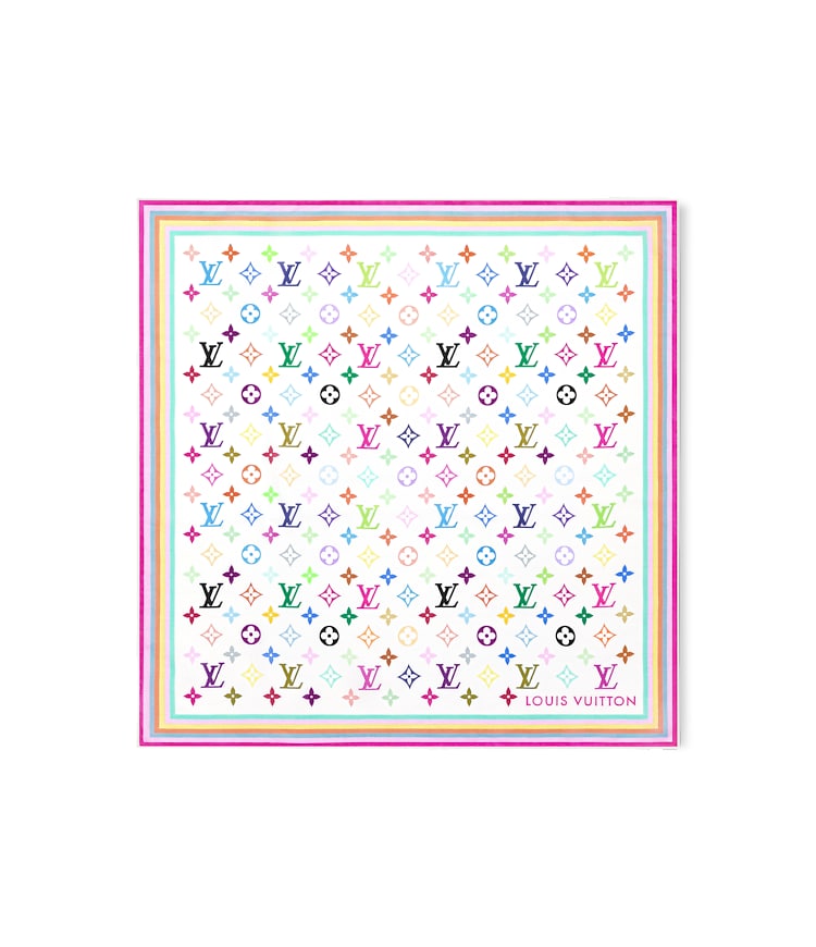 LV x TM Monogram Multicolor Square 55 S00 - Accessories  display picture 1