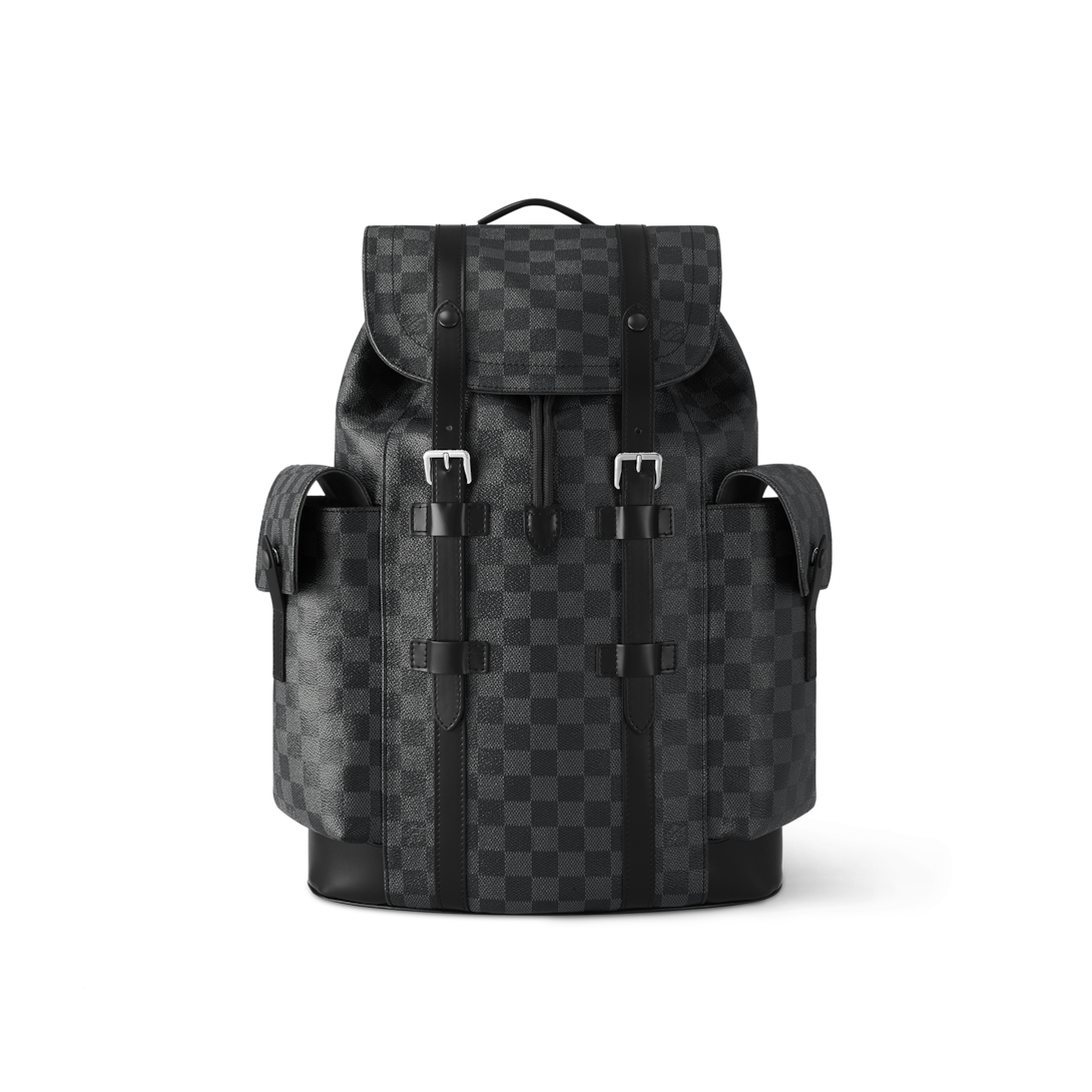 Louis Vuitton LV Takeoff Backpack Rucksack M57079 Grained Leather