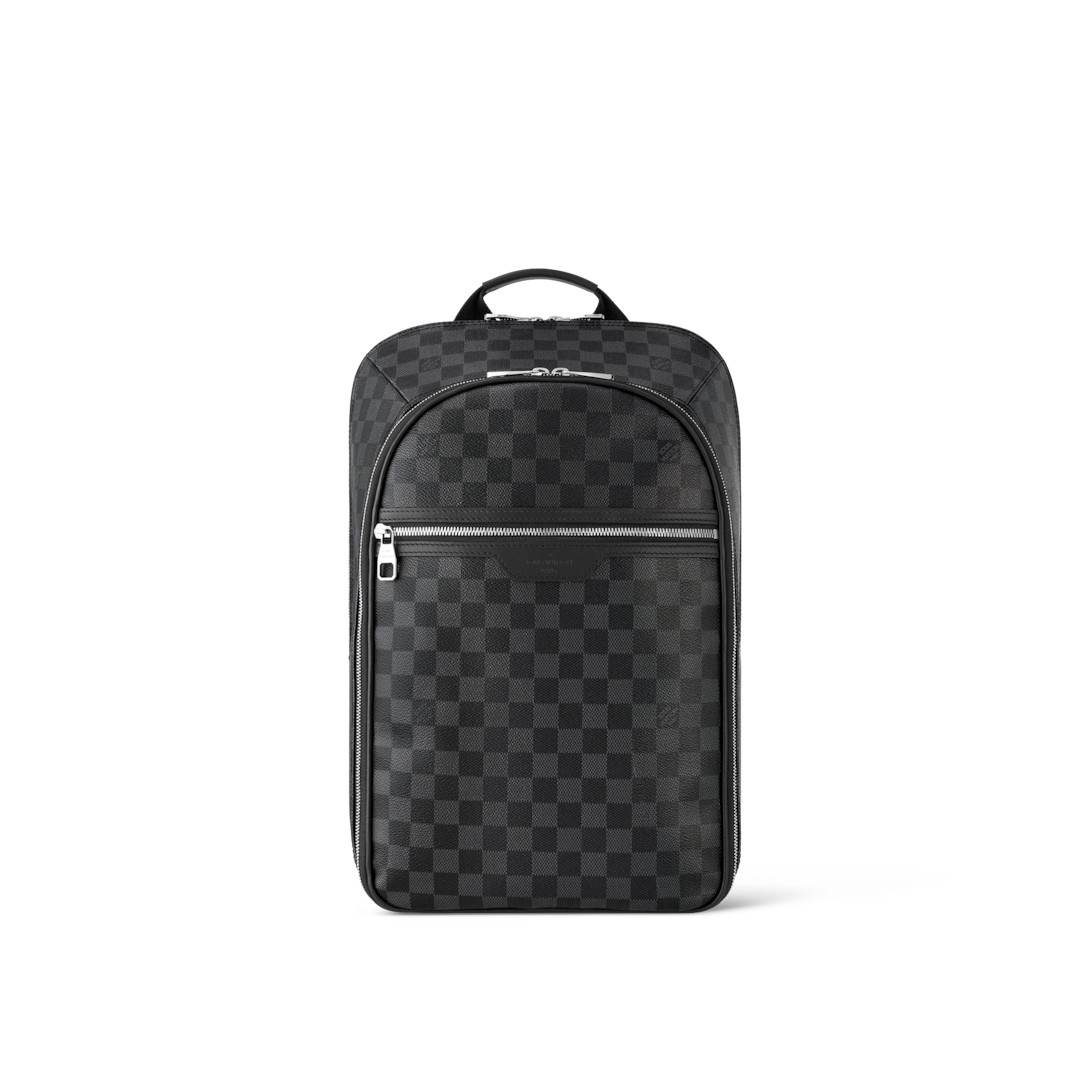 louis vuitton michael backpack damier graphite