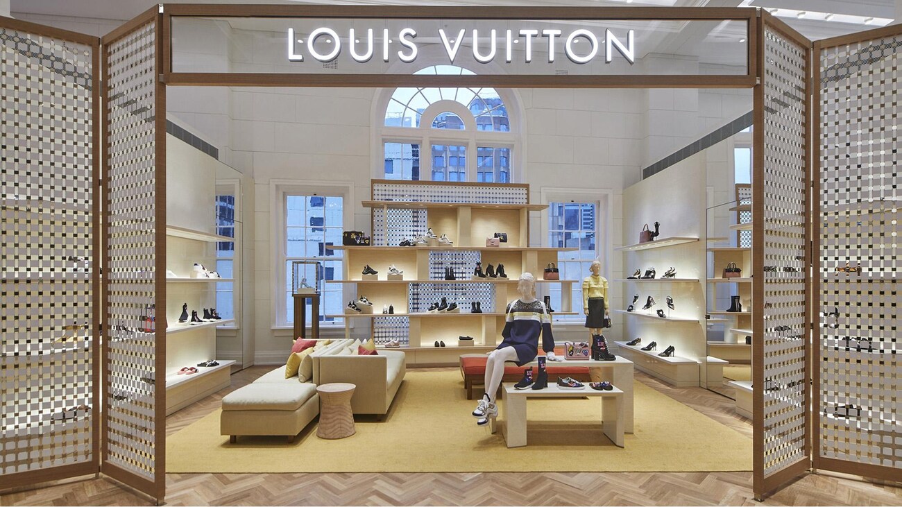 Louis Vuitton Sydney David Jones Women Shoe Salon Store In Sydney
