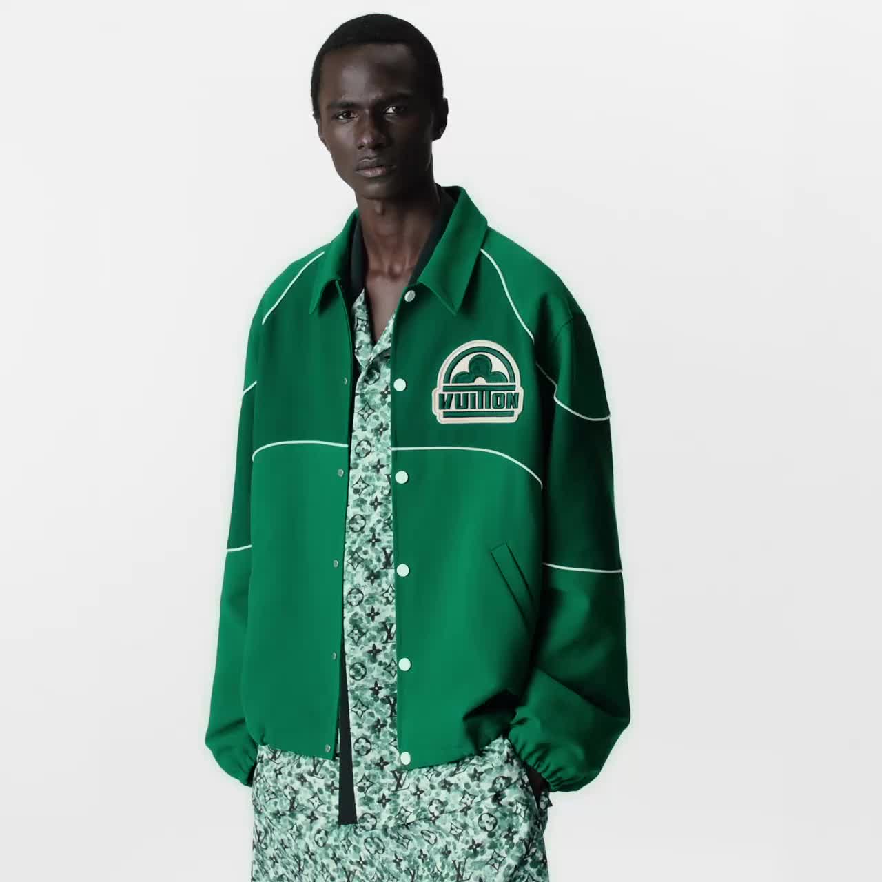 Cotton Coach Jacket - Ready to Wear | LOUIS VUITTON