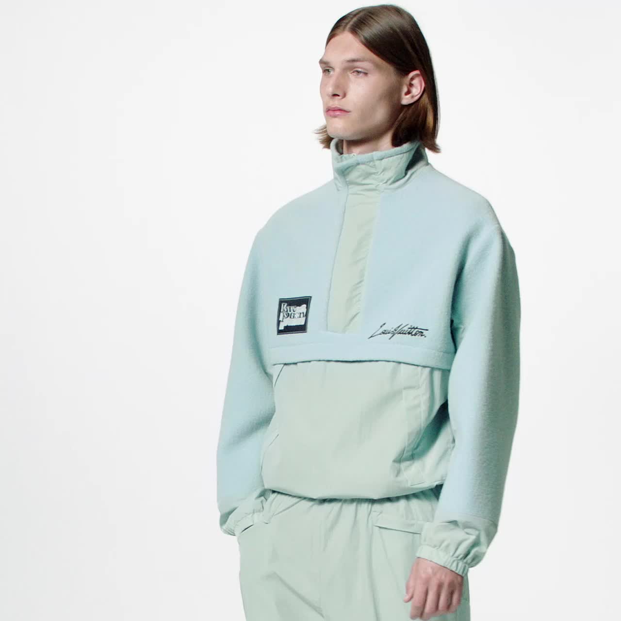 12SS LOUIS VUITTON マサイ ナイロン アノラック パーカー 12SS LOUIS VUITTON マサイ ナイロン アノラック パーカー